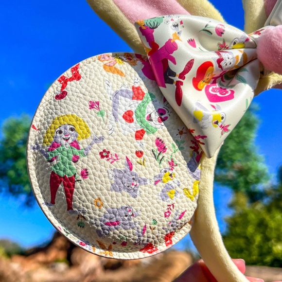 ⚡️2/$55~Disney Parks Rabbits Minnie Mouse Ears Headband NWT~OneSize - Picture 5 of 7